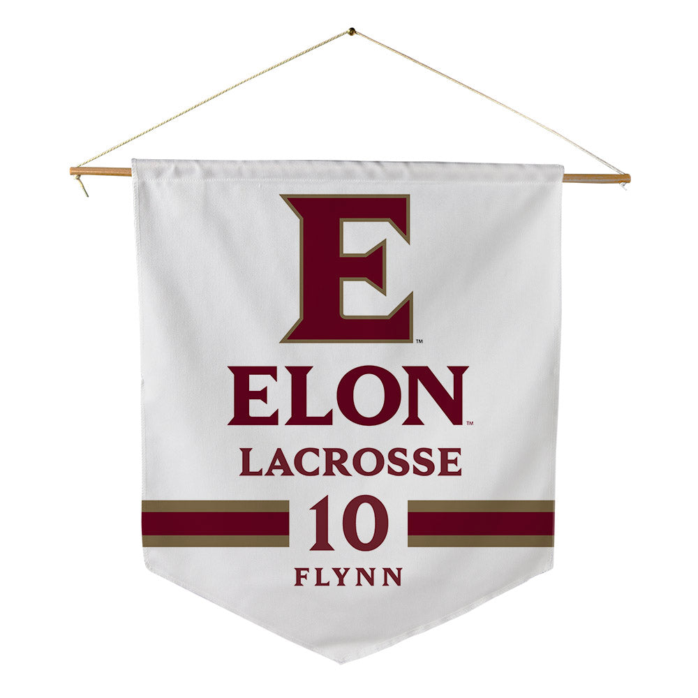 Elon - NCAA Women's Lacrosse : Emma Flynn - Pennant - 18" x 21"-0