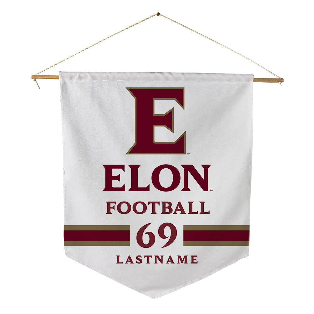 Elon - NCAA Football : Brayden Walker - Pennant - 18" x 21"-0
