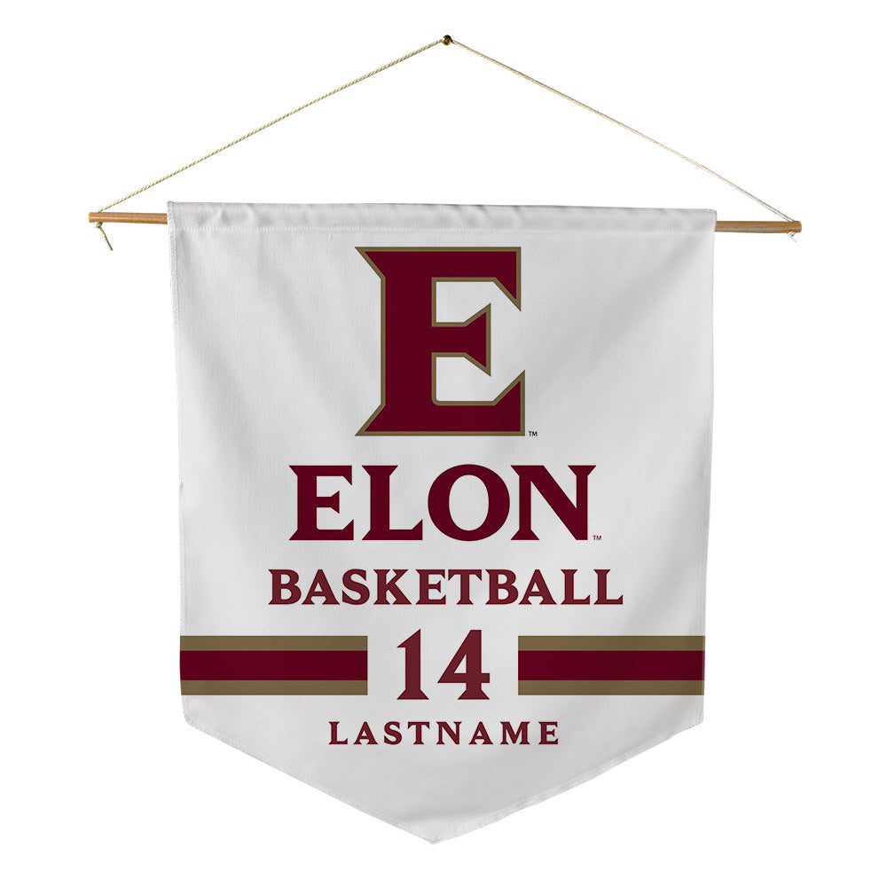 Elon - NCAA Men's Basketball : Alex Brabec - Pennant - 18" x 21"-0