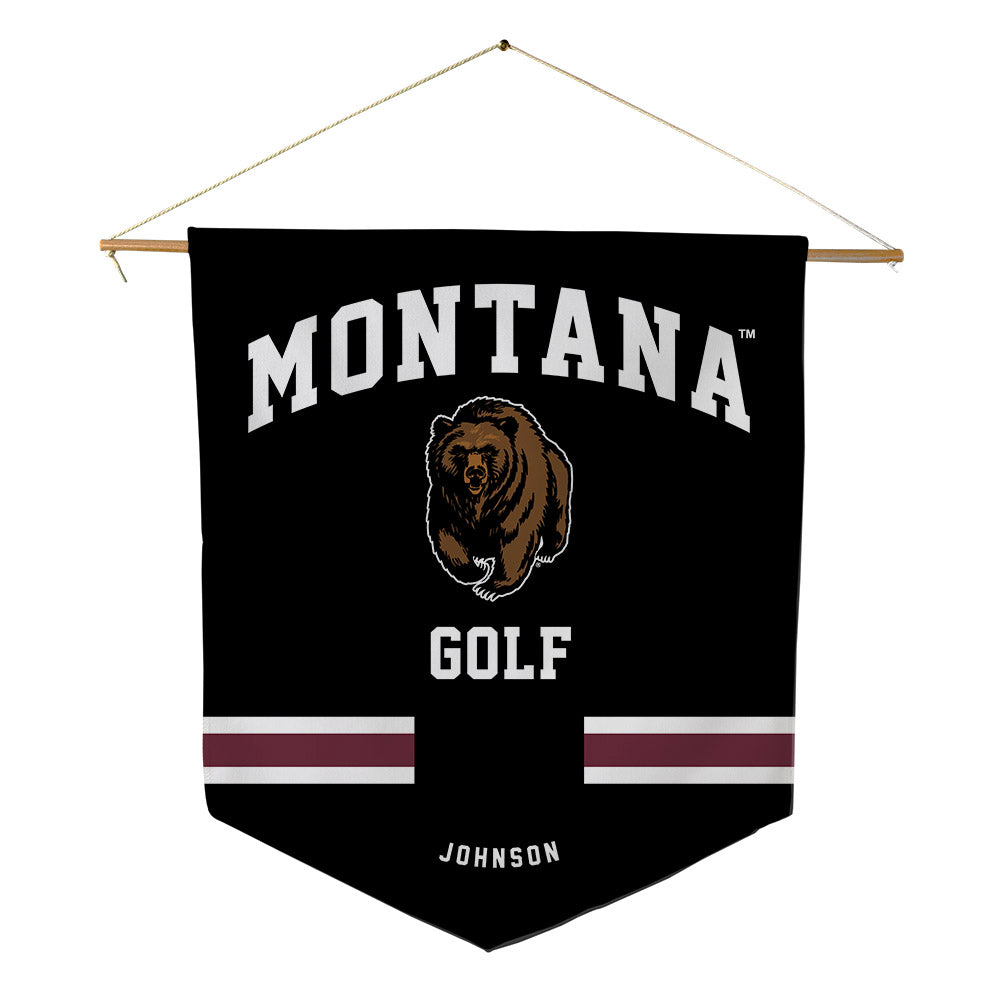 Montana - NCAA Women's Golf : Bella Johnson - Pennant - 18" x 21"-0