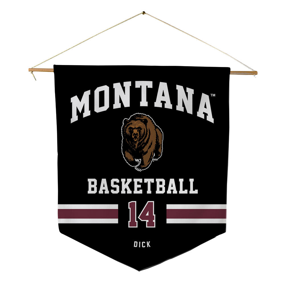 Montana - NCAA Women's Basketball : Lauren Dick - Pennant - 18" x 21"-0