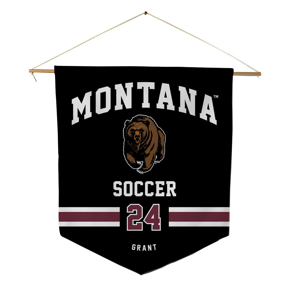Montana - NCAA Women's Soccer : Kiera Grant - Pennant - 18" x 21"-0