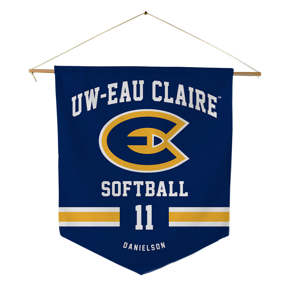 UW Eau Claire - NCAA Softball : Grace Danielson - Pennant - 18" x 21"-0
