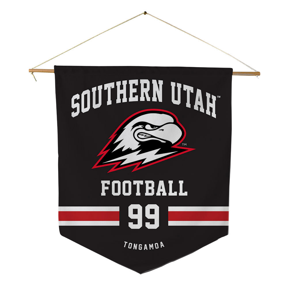 Southern Utah - NCAA Football : Joseph Tongamoa - Pennant - 18" x 21"-0
