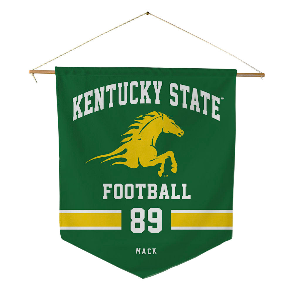 KYSU - NCAA Football : Elijah Mack - Pennant - 18" x 21"-0