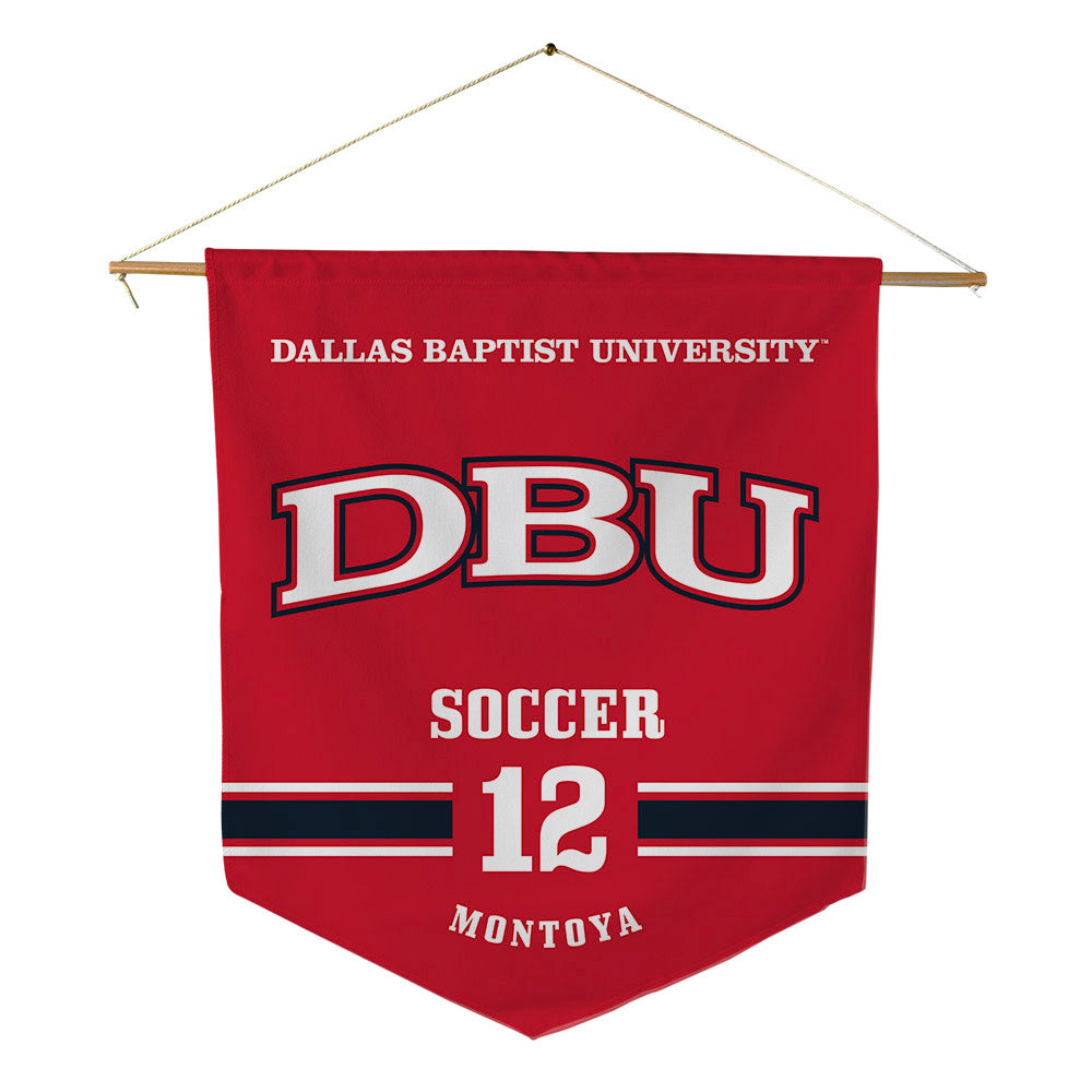 Dallas Baptist - NCAA Women's Soccer : Hannah Montoya - Pennant - 18" x 21"-0