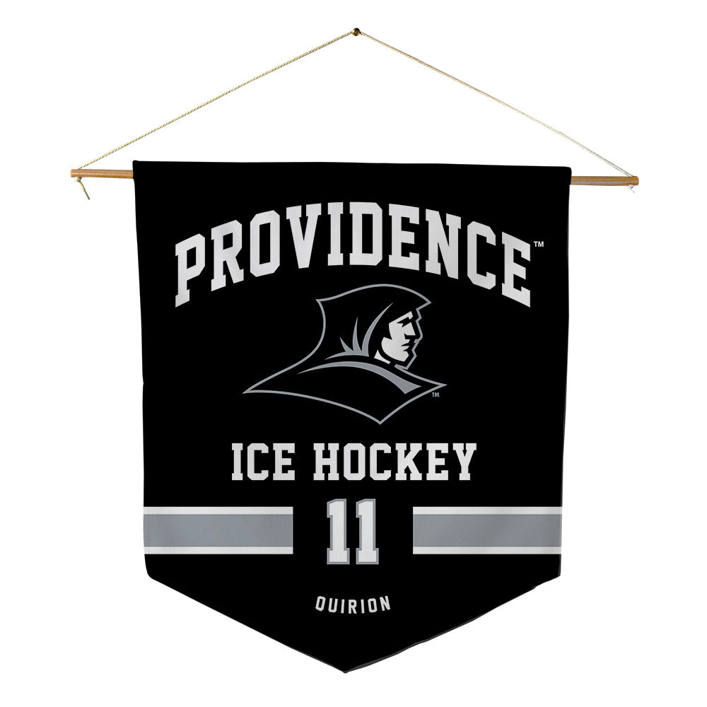 Providence - NCAA Women's Ice Hockey : Megane Quirion - Pennant - 18" x 21"-0