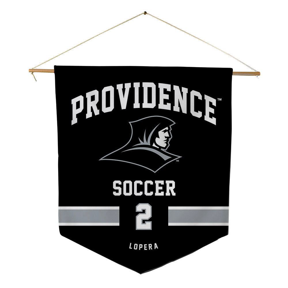 Providence - NCAA Men's Soccer : Steban Lopera - Pennant - 18" x 21"-0