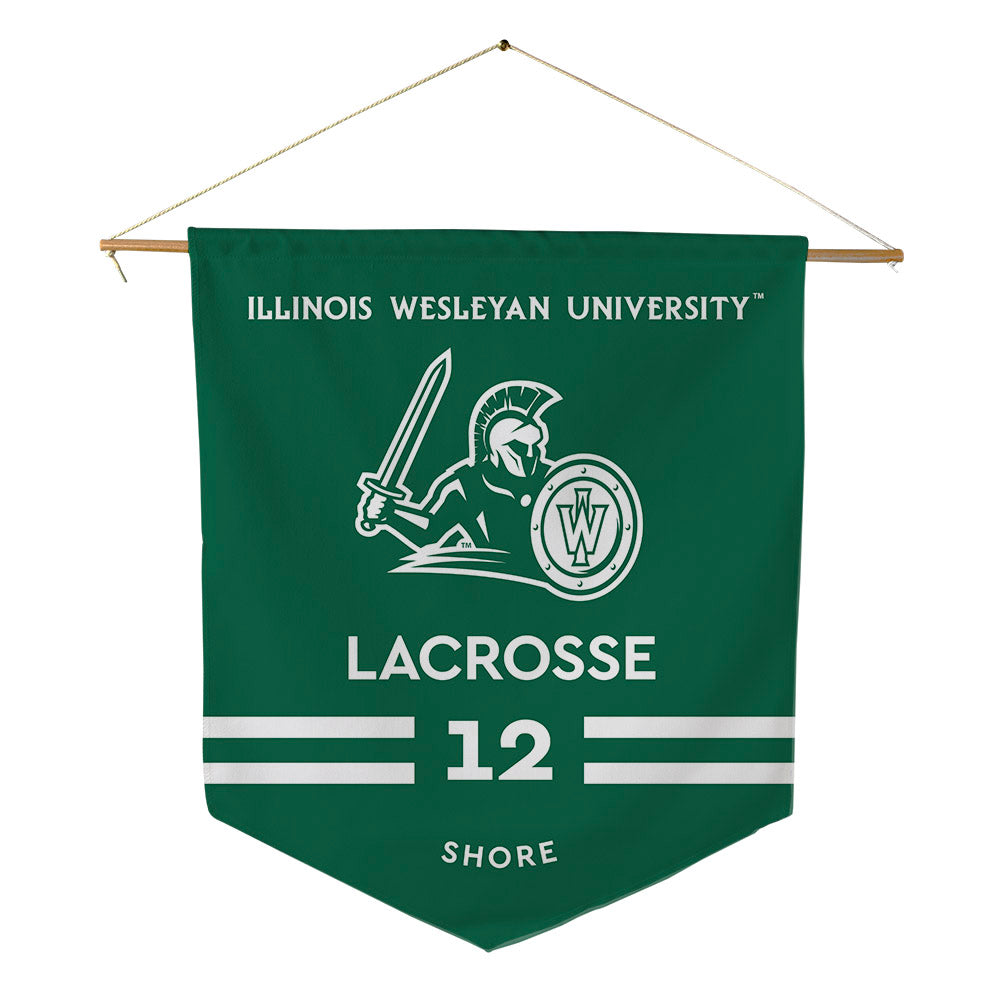 Illinois Wesleyan - NCAA Women's Lacrosse : Sophie Shore - Pennant - 18" x 21"-0