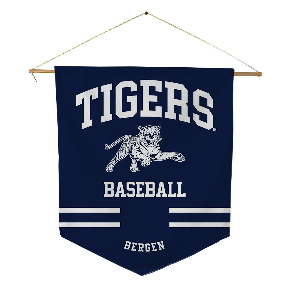 Jackson State - NCAA Baseball : Nazhir Bergen - Pennant - 18" x 21"-0