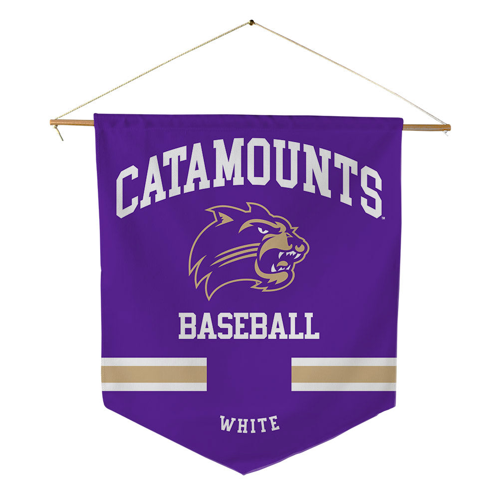 Western Carolina - NCAA Baseball : Ryan White - Pennant - 18" x 21"-0