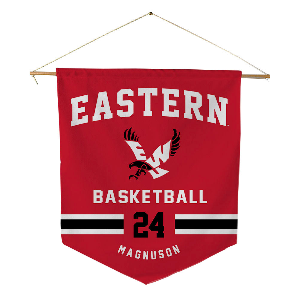 Eastern Washington - NCAA Women's Basketball : Brielle Magnuson - Pennant - 18" x 21"-0