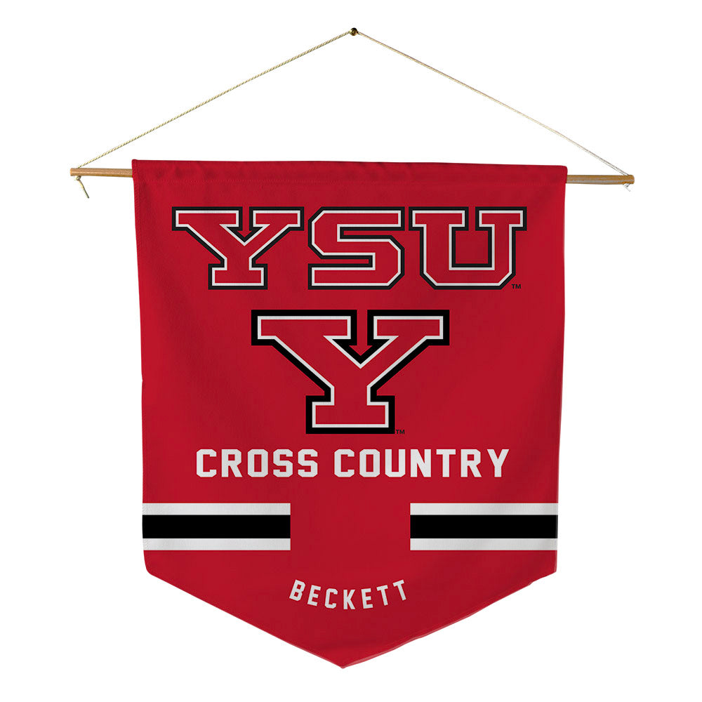 Youngstown State - NCAA Women's Cross Country : Kenzy Beckett - Pennant - 18" x 21"-0