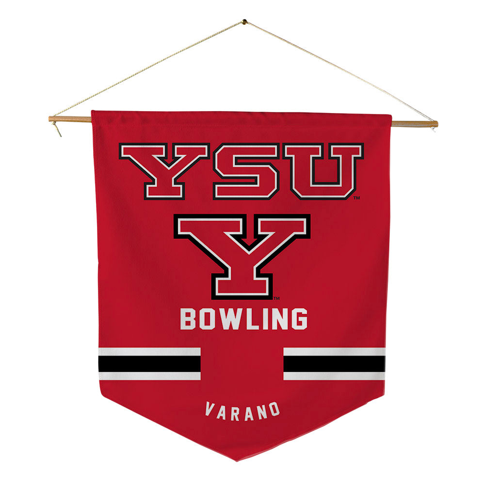 Youngstown State - NCAA Women's Bowling : Gianna Varano - Pennant - 18" x 21"-0