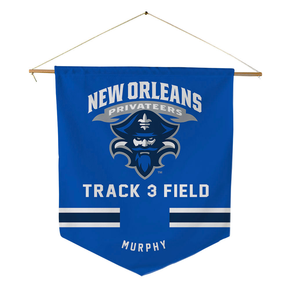 New Orleans - NCAA Men's Track & Field : Christopher Murphy - Pennant - 18" x 21"-0