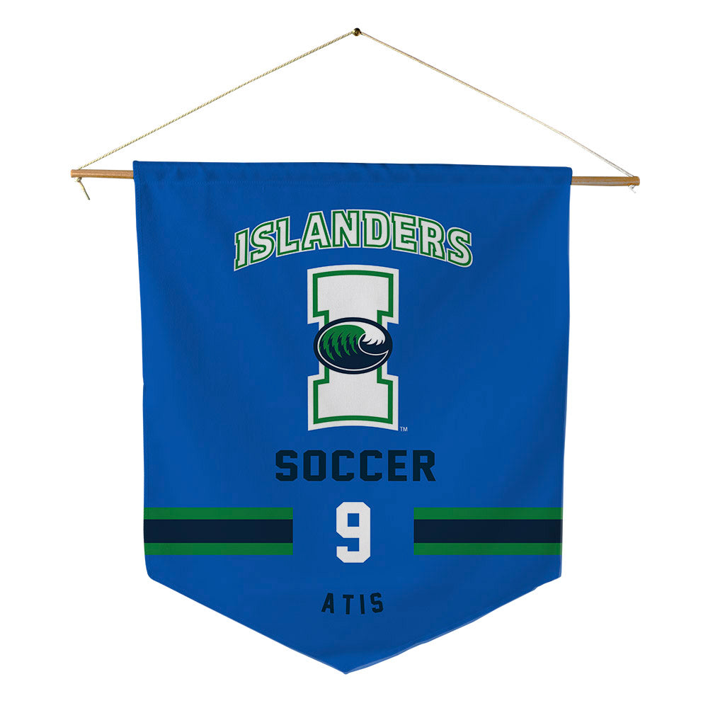 Texas A&M Corpus Christi - NCAA Women's Soccer : Mai-Lisa Atis - Pennant - 18" x 21"-0