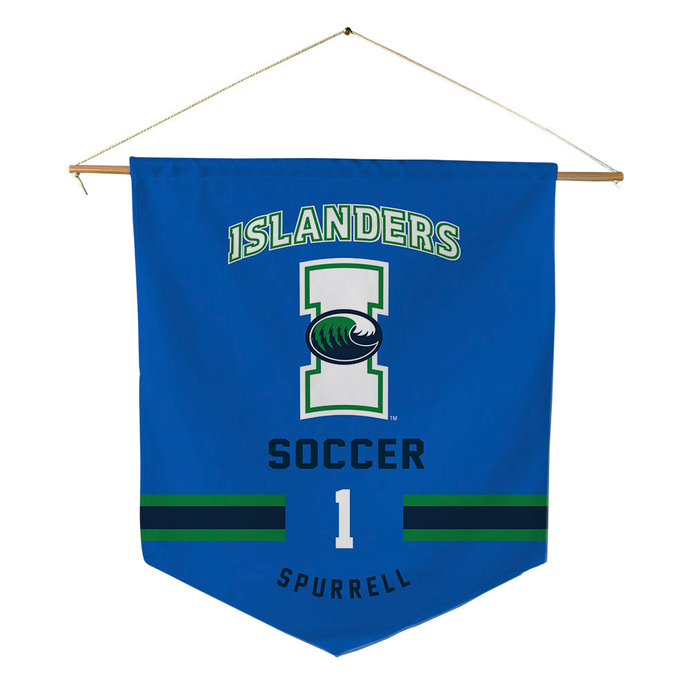 Texas A&M Corpus Christi - NCAA Women's Soccer : Jessie Spurrell - Pennant - 18" x 21"-0