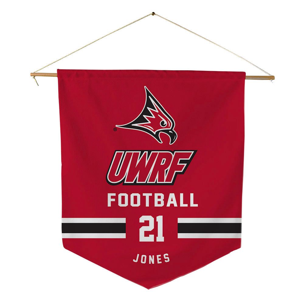 UW River Falls - NCAA Football : Braden Jones - Pennant - 18" x 21"-0