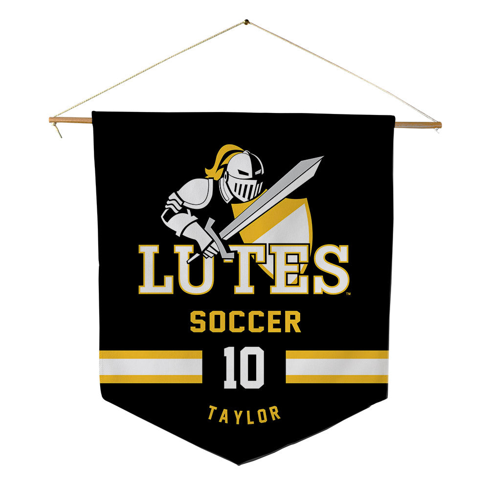 PLU - NCAA Women's Soccer : Satory Taylor - Pennant - 18" x 21"-0