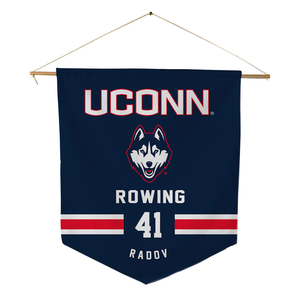 UConn - NCAA Women's Rowing : Eva Radov - Pennant - 18" x 21"-0