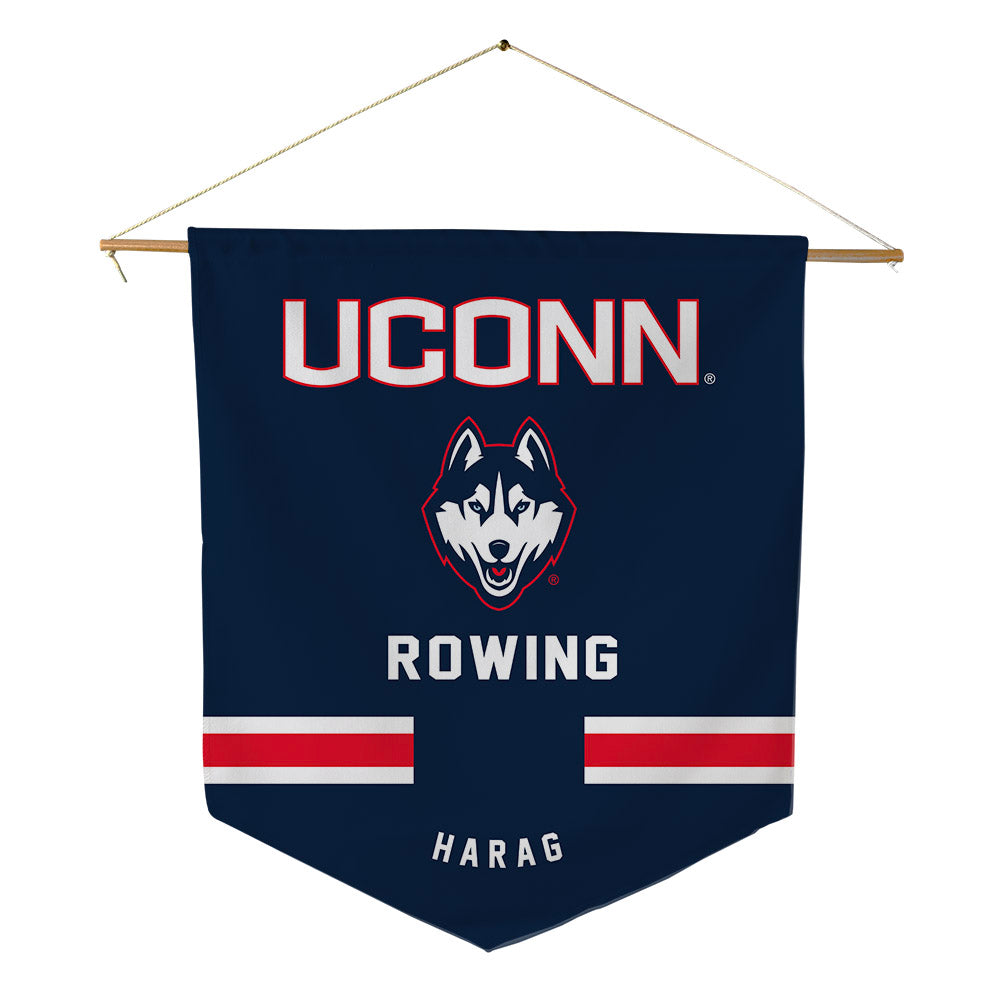 UConn - NCAA Women's Rowing : Dora Harag - Pennant - 18" x 21"-0