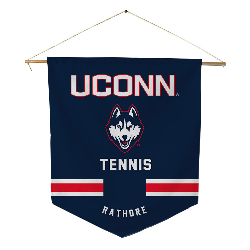 UConn - NCAA Women's Tennis : Varsha Rathore - Pennant - 18" x 21"-0