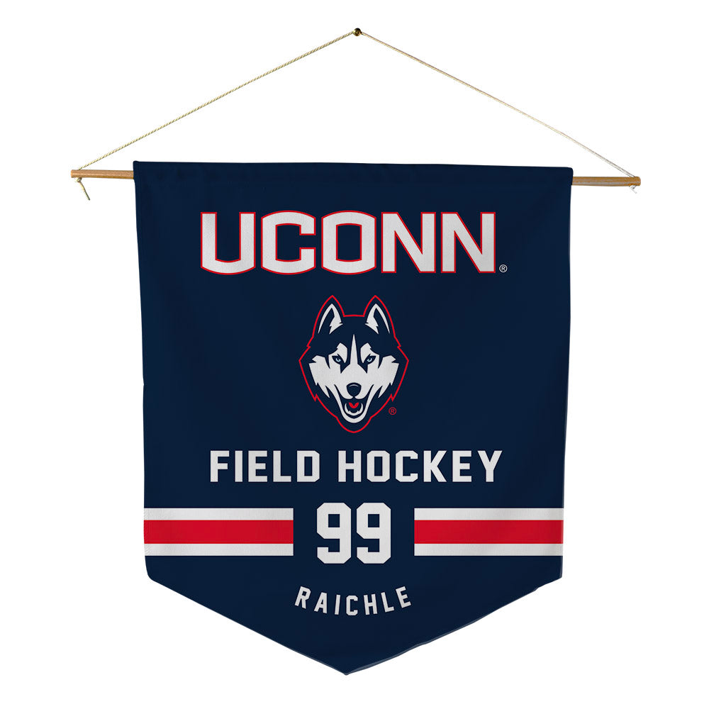 UConn - NCAA Women's Field Hockey : Gabrielle Raichle - Pennant - 18" x 21"-0