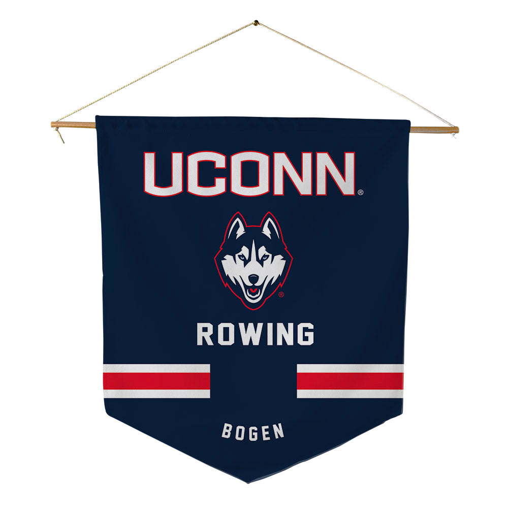 UConn - NCAA Women's Rowing : Charlotte Bogen - Pennant - 18" x 21"-0