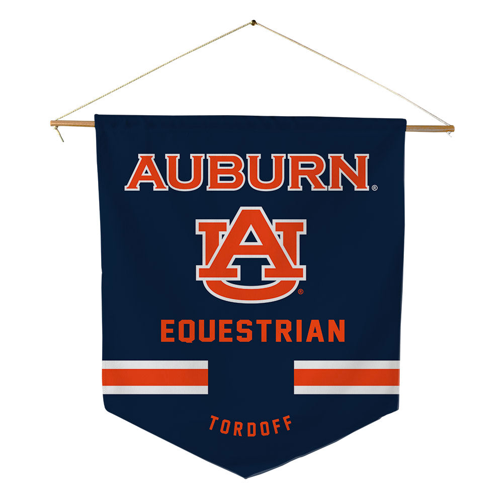 Auburn - NCAA Equestrian : Olivia Tordoff - Pennant - 18" x 21"-0