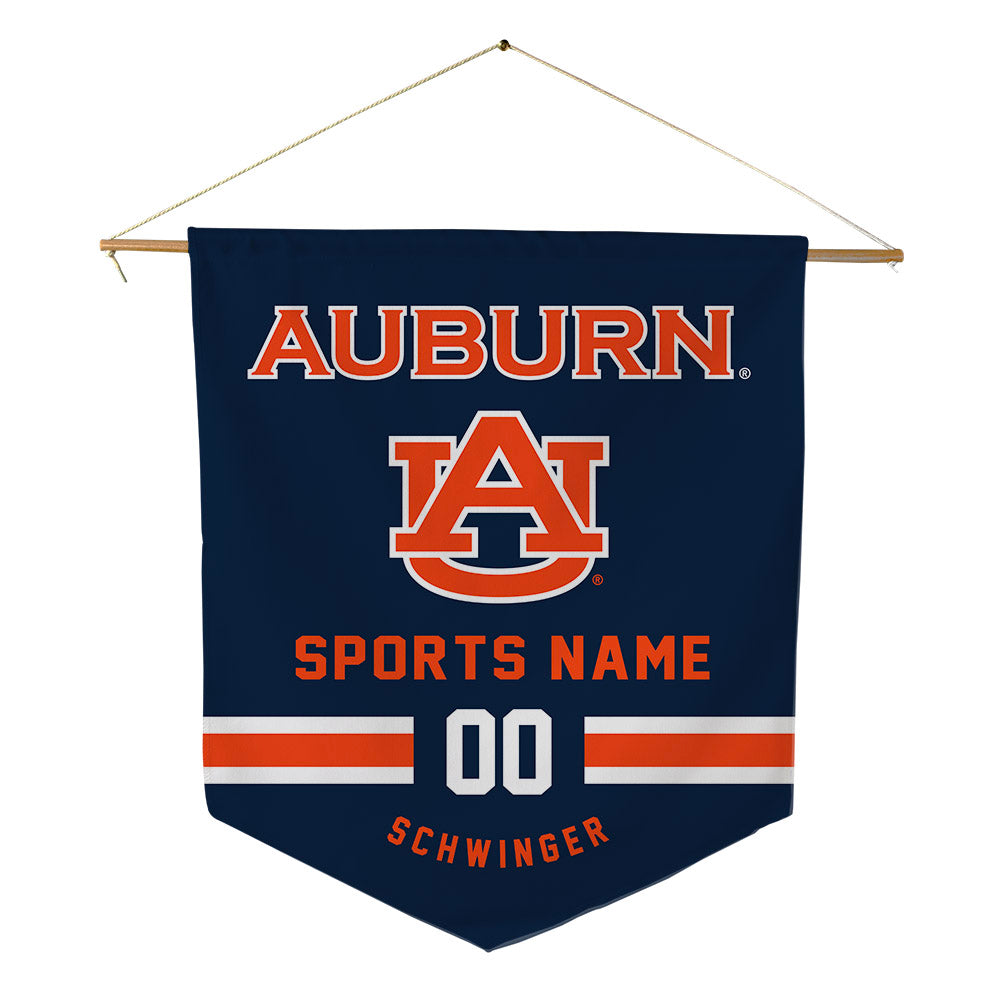 Auburn - NCAA Football : Charles Schwinger - Pennant - 18" x 21"-0