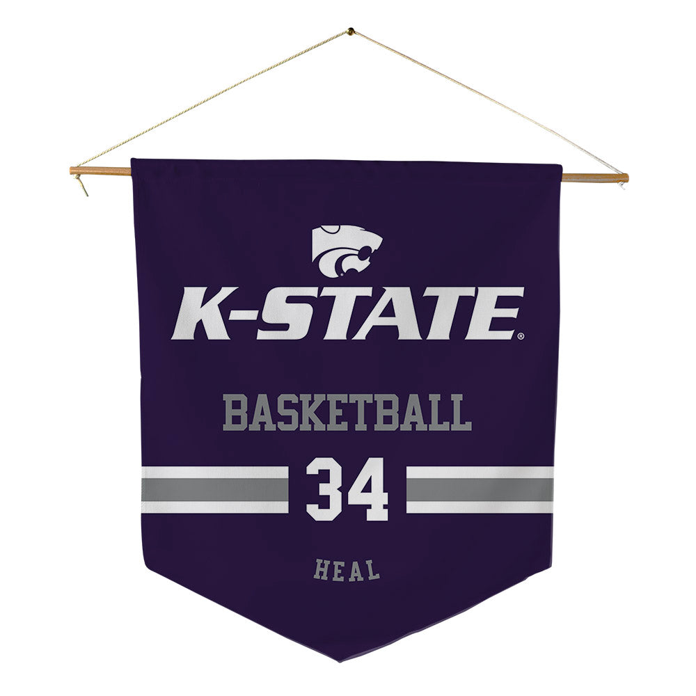 Kansas State - NCAA Women's Basketball : Tess Heal - Pennant - 18" x 21"-0