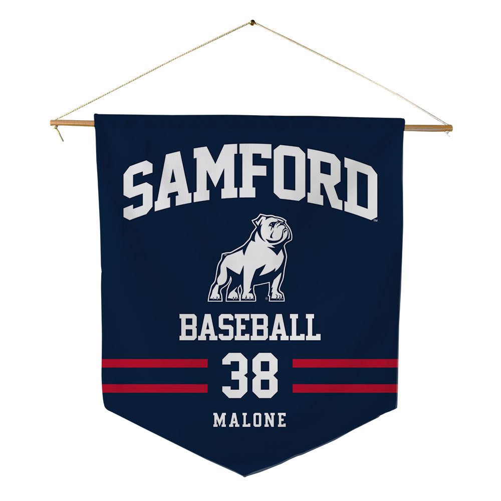 Samford - NCAA Baseball : John Malone - Pennant - 18" x 21"-0
