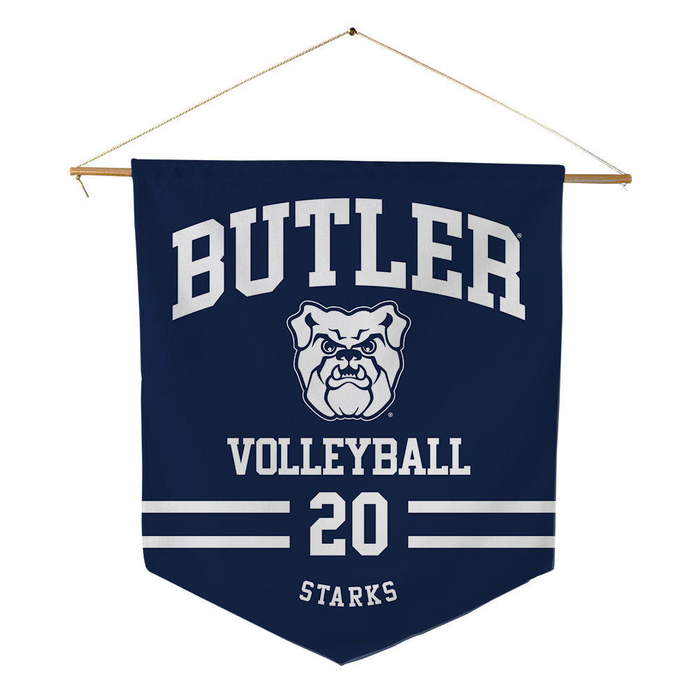 BU - NCAA Women's Volleyball : Torii Starks - Pennant - 18" x 21"-0
