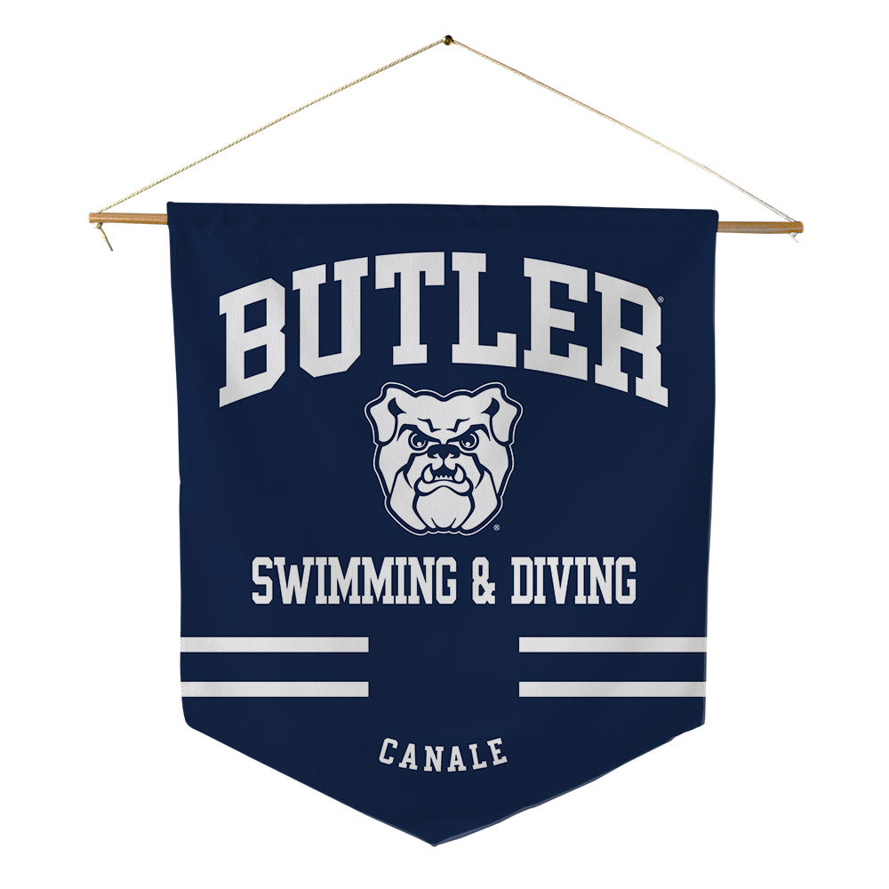 Butler - NCAA Women's Swimming & Diving : Ashlyn Canale - Pennant - 18" x 21"-0