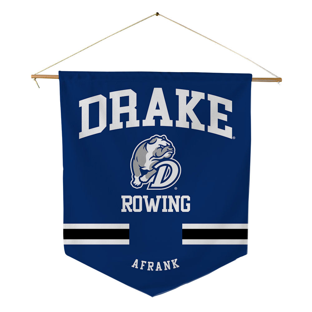 Drake - NCAA Women's Rowing : Allyson Afrank - Pennant - 18" x 21"-0