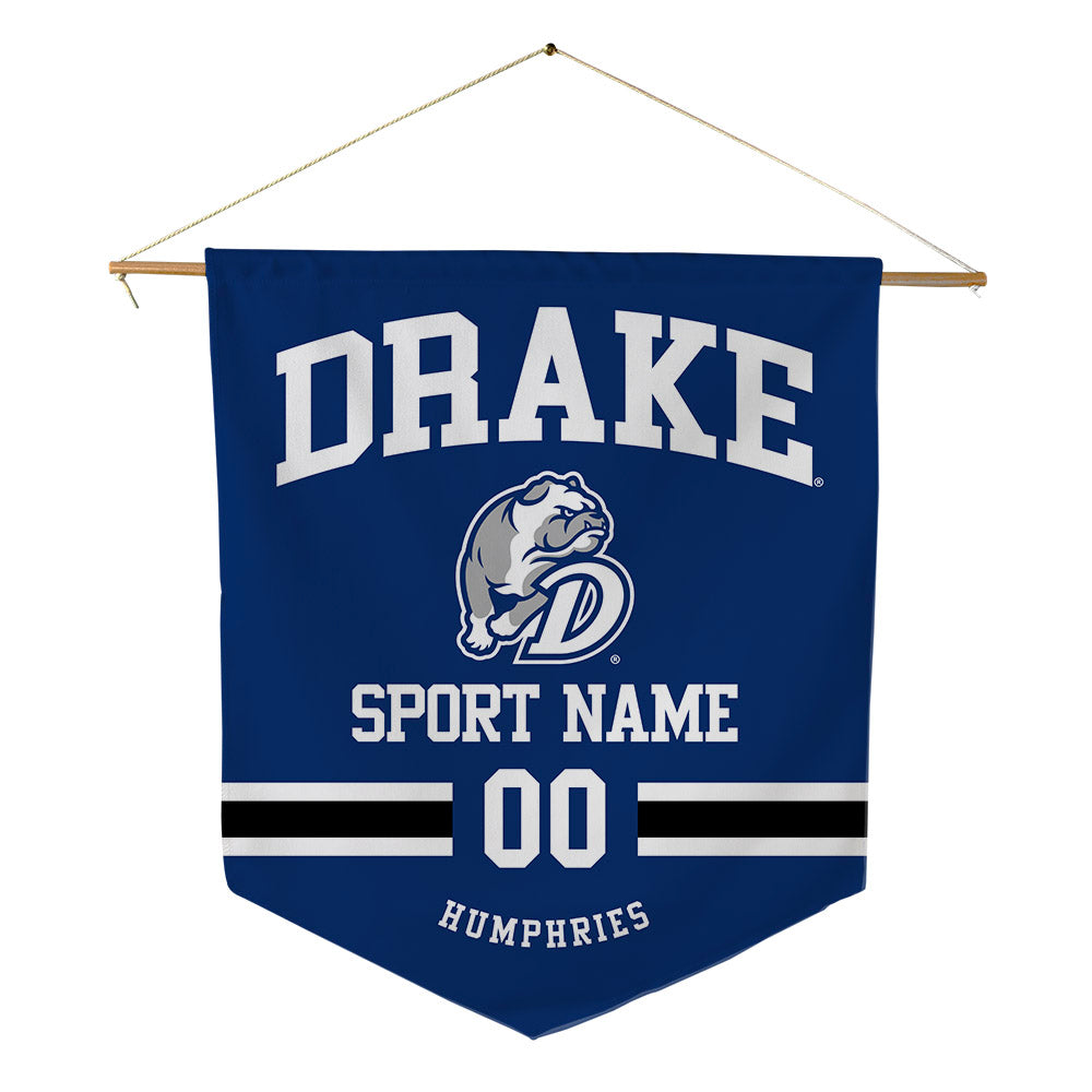 Drake - NCAA Football : Nicholas Humphries - Pennant - 18" x 21"-0