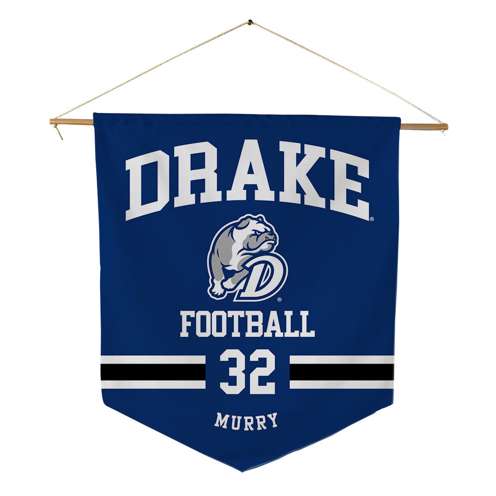 Drake - NCAA Football : Javon Murry - Pennant - 18" x 21"-0