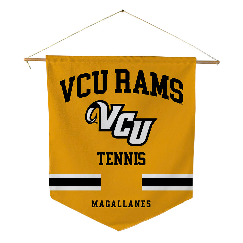 VCU - NCAA Women's Tennis : Andrea Magallanes - Pennant - 18" x 21"-0