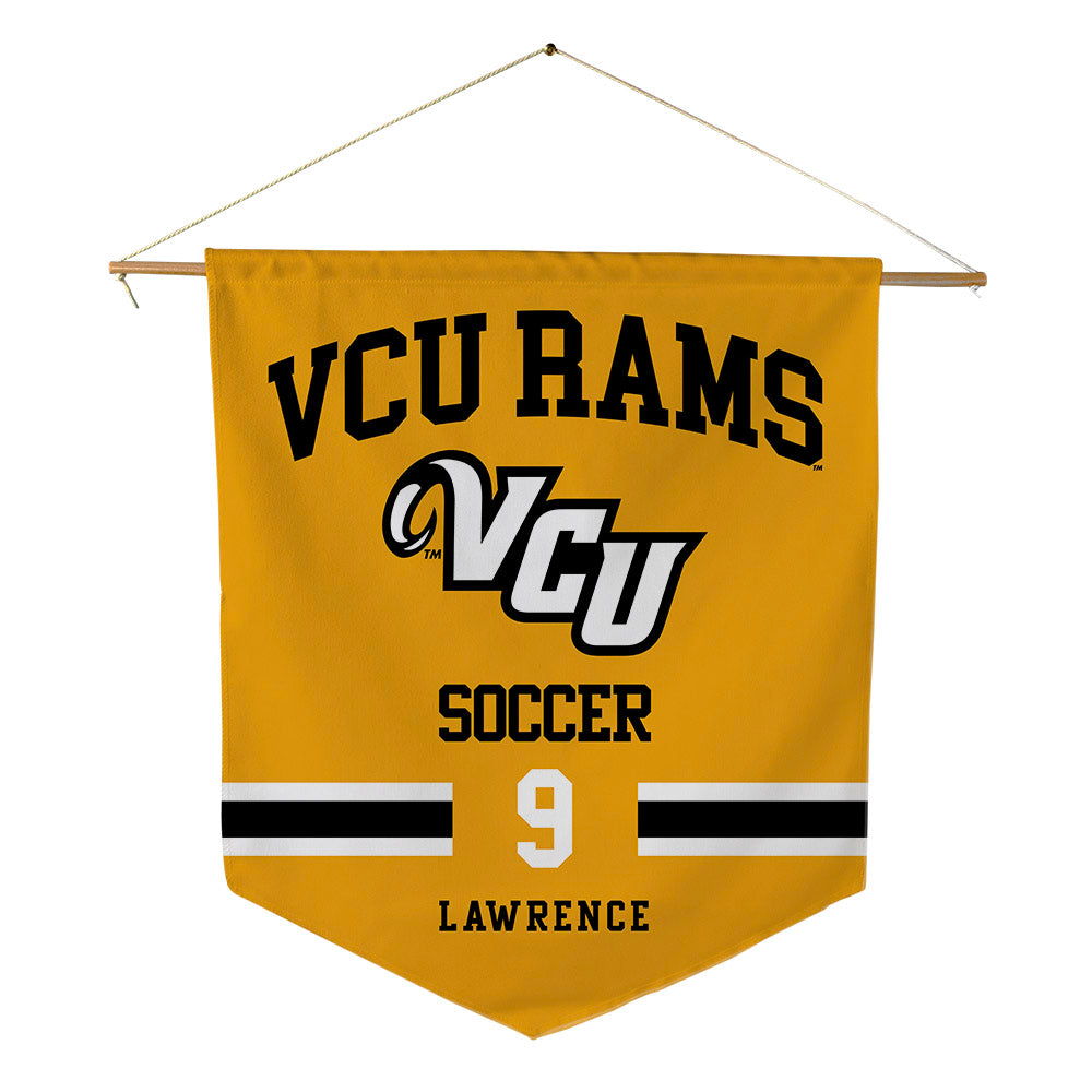 VCU - NCAA Women's Soccer : Brianna Lawrence - Pennant - 18" x 21"-0