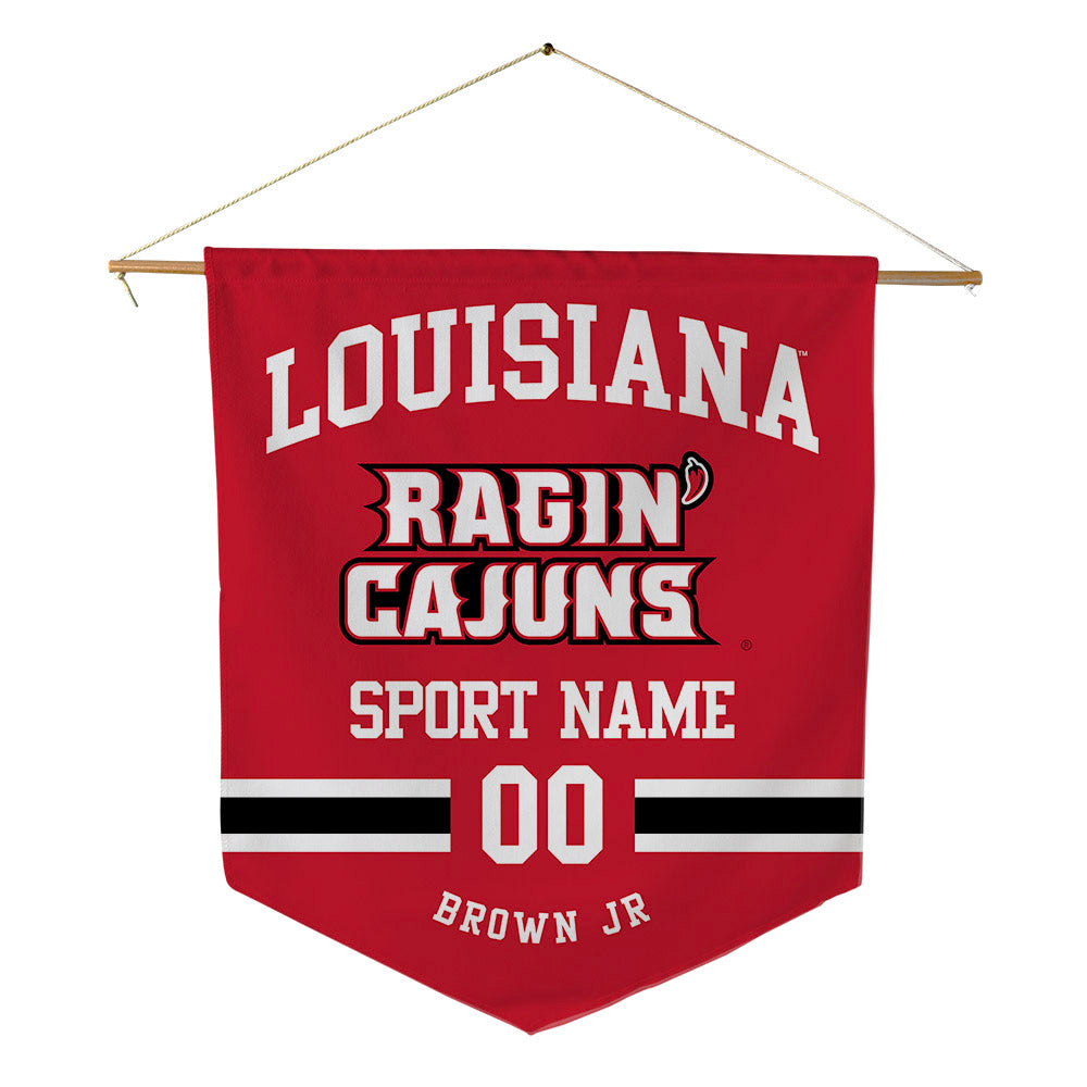 Louisiana - NCAA Football : Maurice Brown Jr - Pennant - 18" x 21"-0