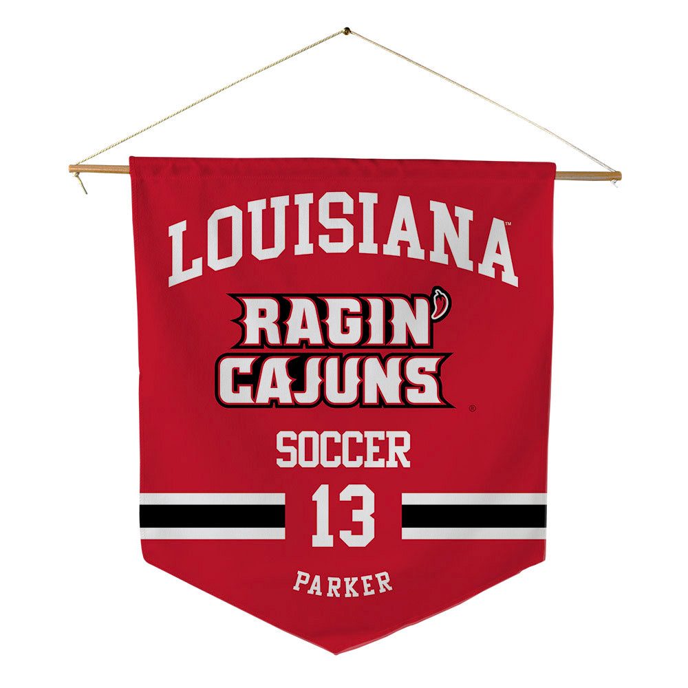 Louisiana - NCAA Women's Soccer : Lily Parker - Pennant - 18" x 21"-0
