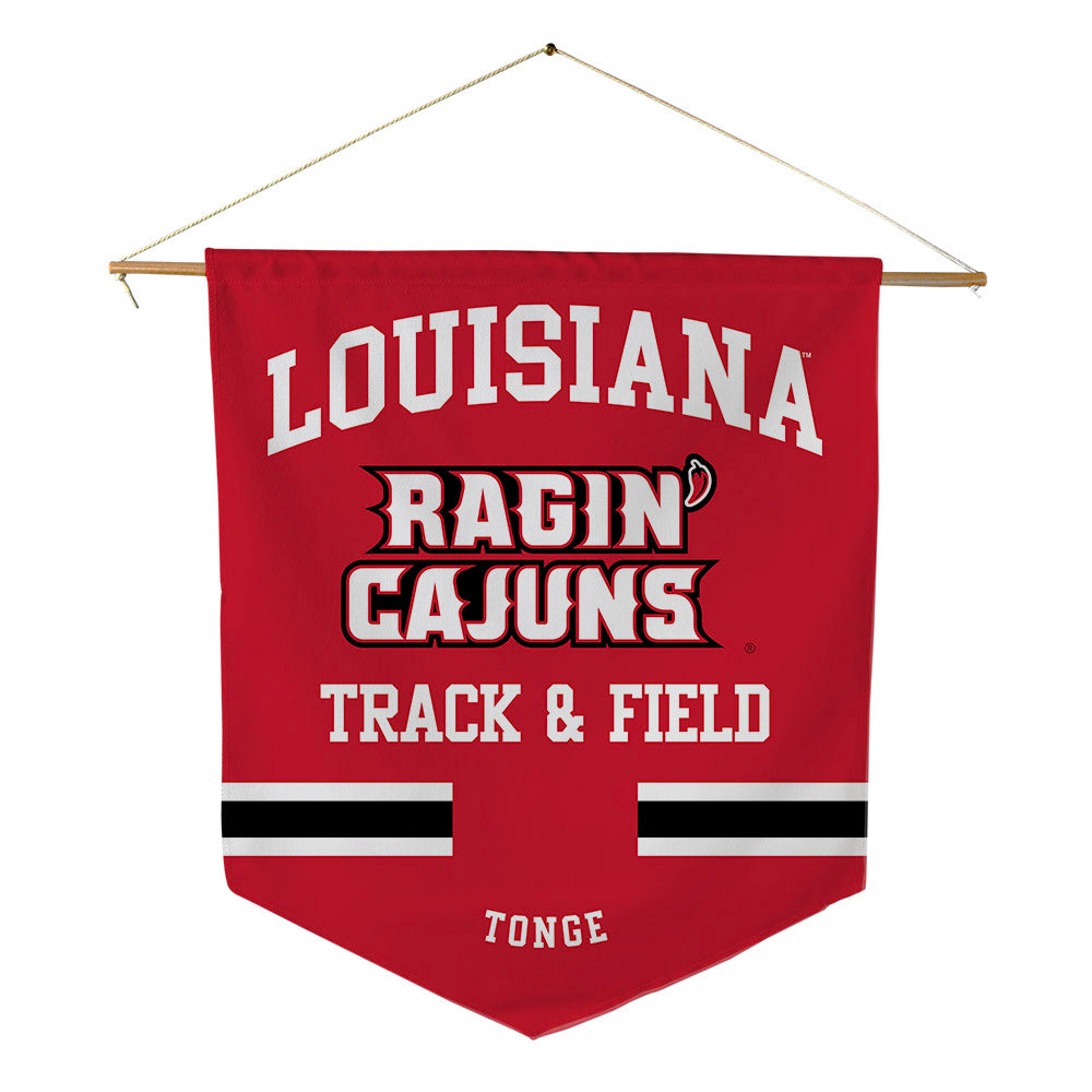 Louisiana - NCAA Women's Track & Field : Chaniqua Tonge - Pennant - 18" x 21"-0