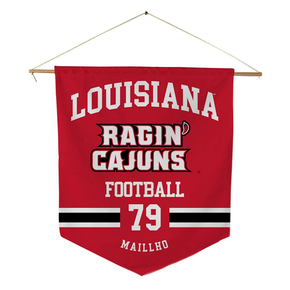 Louisiana - NCAA Football : Mackey Maillho - Pennant - 18" x 21"-0