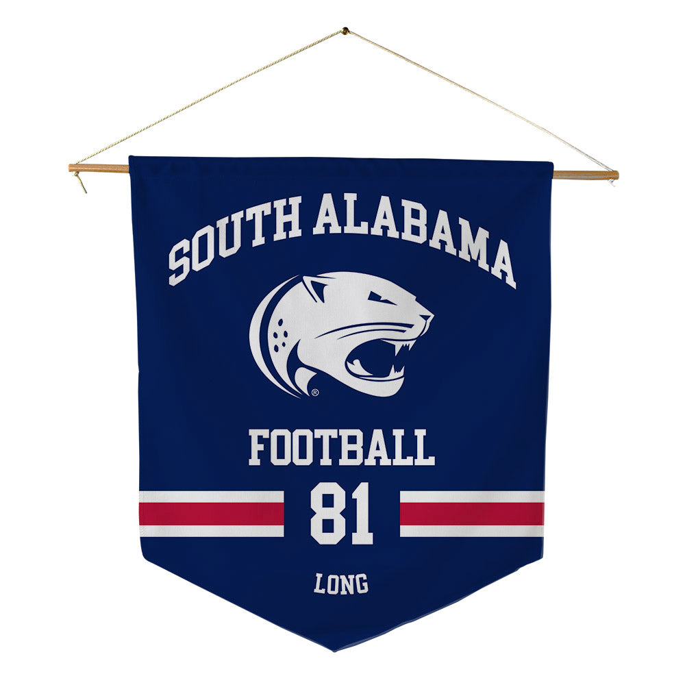 South Alabama - NCAA Football : Brec Long - Pennant - 18" x 21"-0