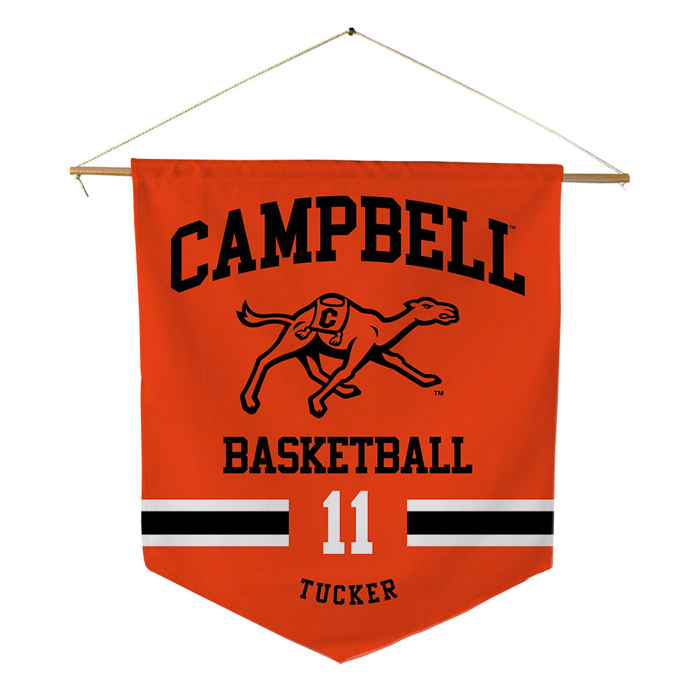 Campbell - NCAA Women's Basketball : Olivia Tucker - Pennant - 18" x 21"-0