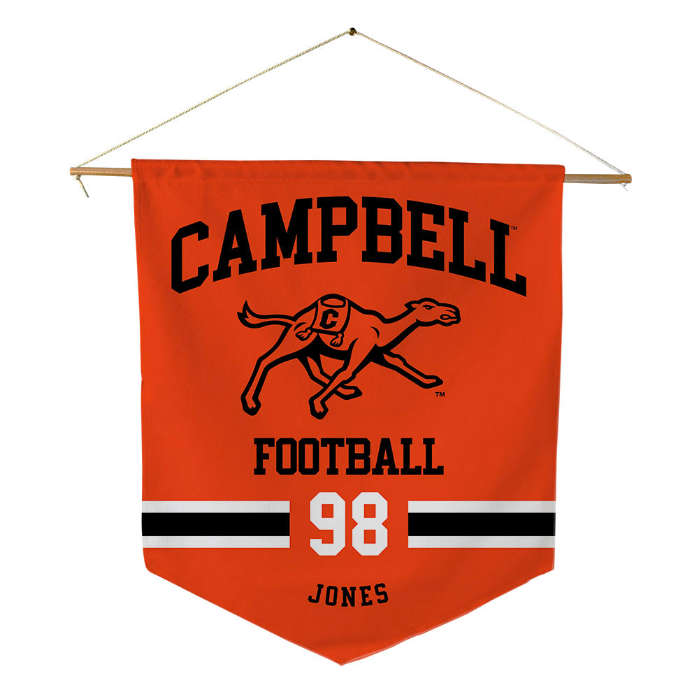 Campbell - NCAA Football : Jordan Jones - Pennant - 18" x 21"-0