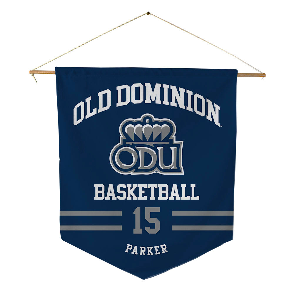 Old Dominion - NCAA Men's Basketball : CJ Parker - Pennant - 18" x 21"-0