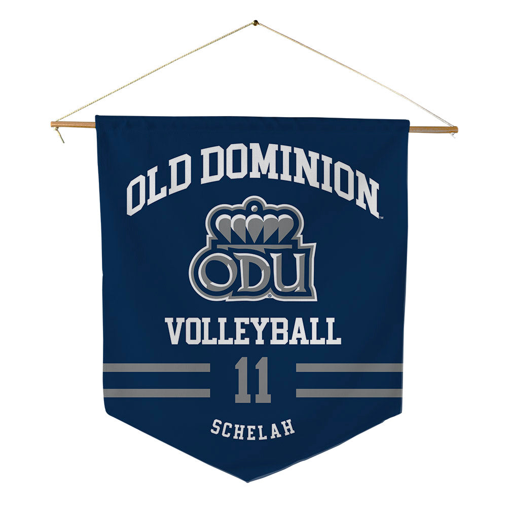 Old Dominion - NCAA Women's Volleyball : Emma Schelah - Pennant - 18" x 21"-0