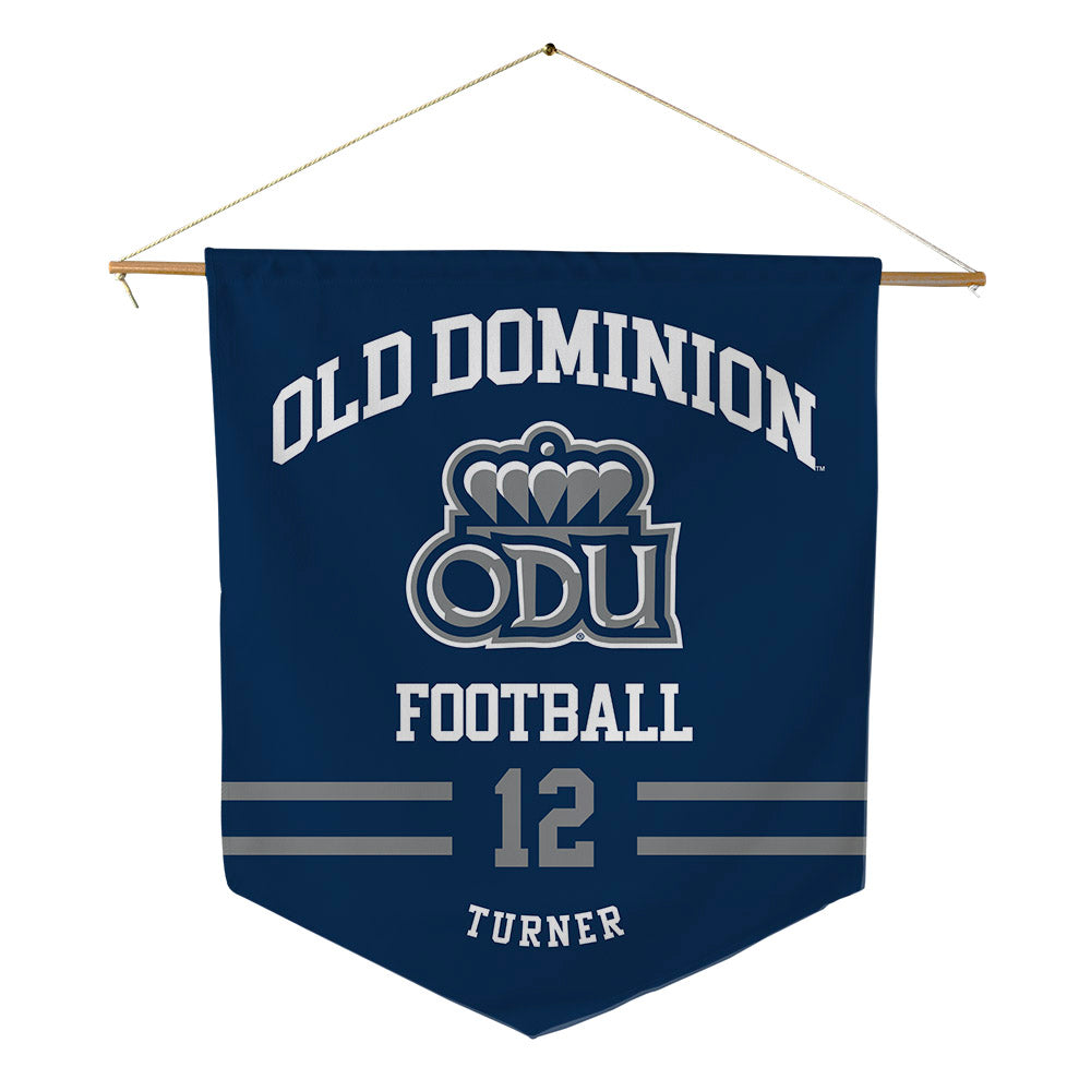 Old Dominion - NCAA Football : NICOLE TURNER - Pennant - 18" x 21"-0