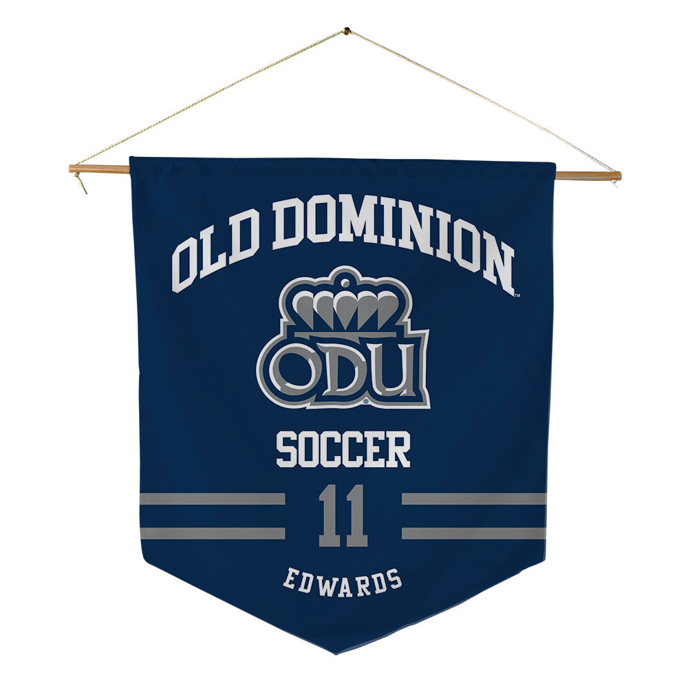 Old Dominion - NCAA Women's Soccer : Brooke Edwards - Pennant - 18" x 21"-0